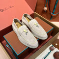 lp summer charm walk loafer royal beige yellow suede