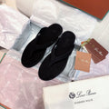 LP Ida Thong Sandal Black Suede 798914