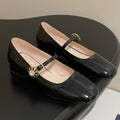 Viv 25 Mary Jane 2.5cm Black Patent Calf Leather 247892