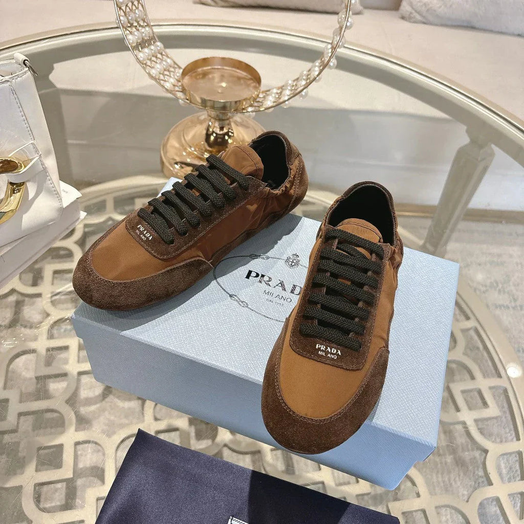 PRA 26S Casual Sneaker Brown Canvas Suede 625962