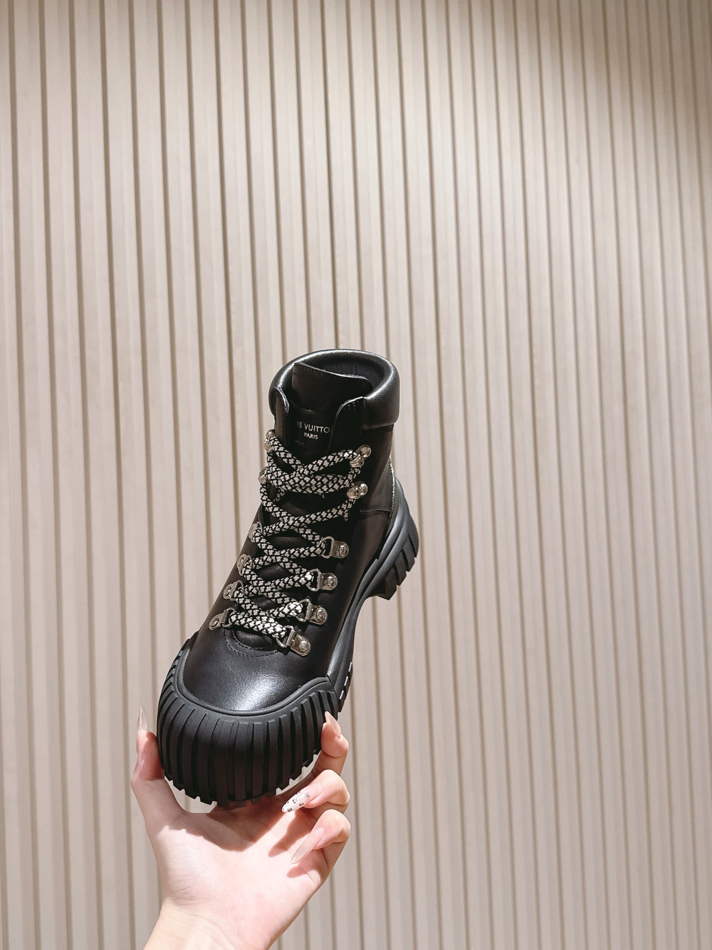 LV Ruby Ranger Ankle Boot 50mm Black Cowhide 450338