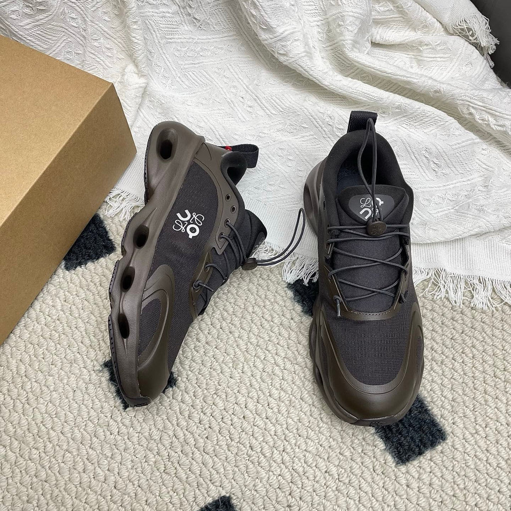 Loewe 26s Cloudsolo Sneakers Dark Brown Recycled Polyester