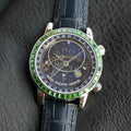 Patek Philippe Celestial Grand Complication 44mm Green Gemstones Blue Dial