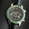 Patek Philippe Celestial Grand Complication 44mm Green Gemstones Black Dial