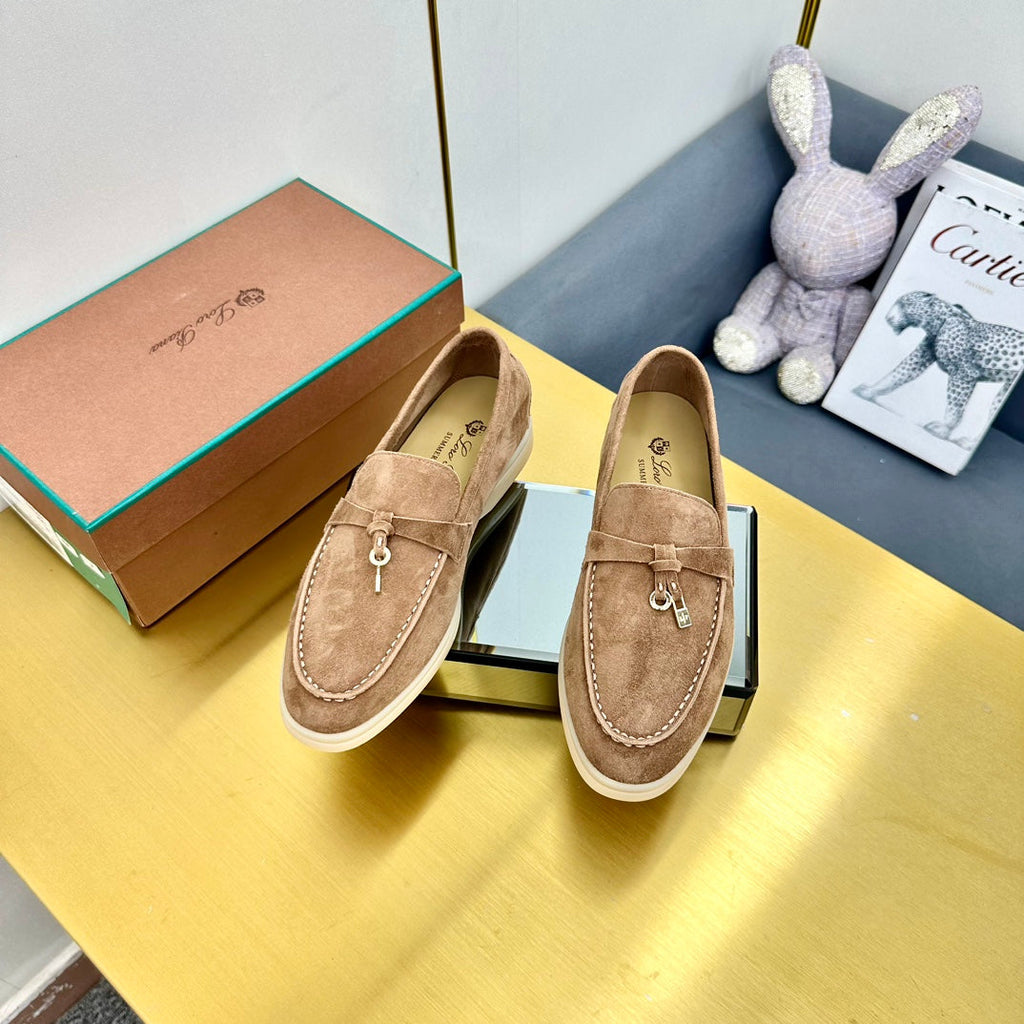 LP Summer Charms Walk Loafers French Beige Suede 994494