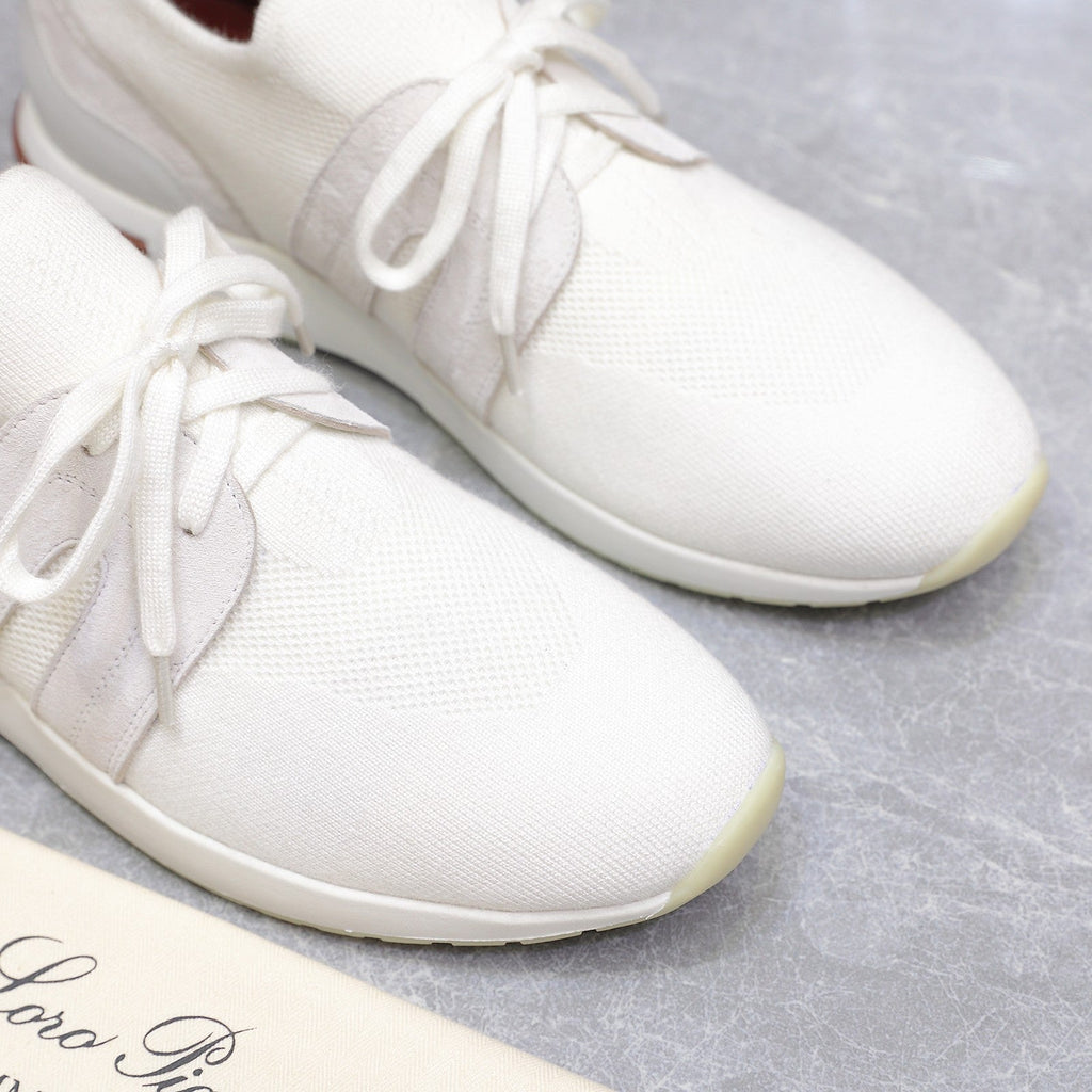LP 360 LP Lady Flexy Walk Sneaker White Wool Cowhide 504450