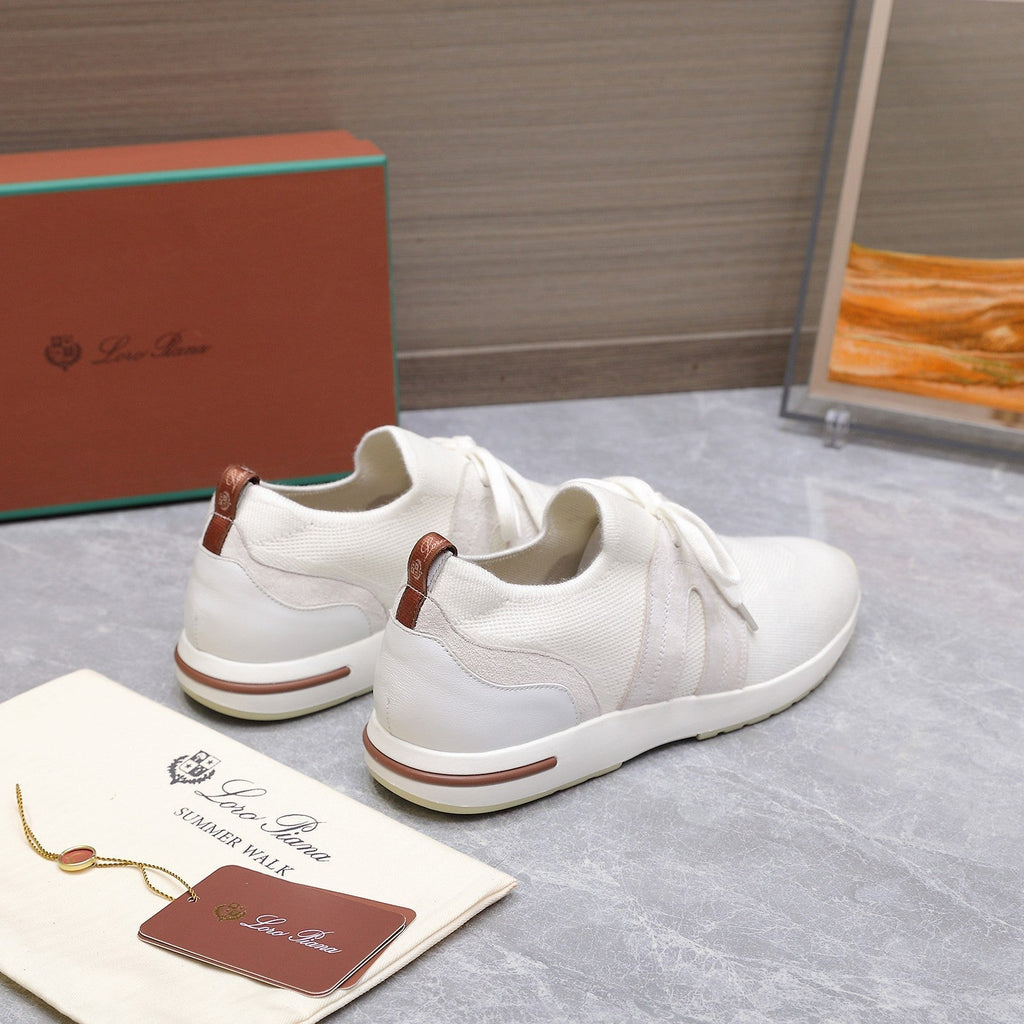 LP 360 LP Lady Flexy Walk Sneaker White Wool Cowhide 504450