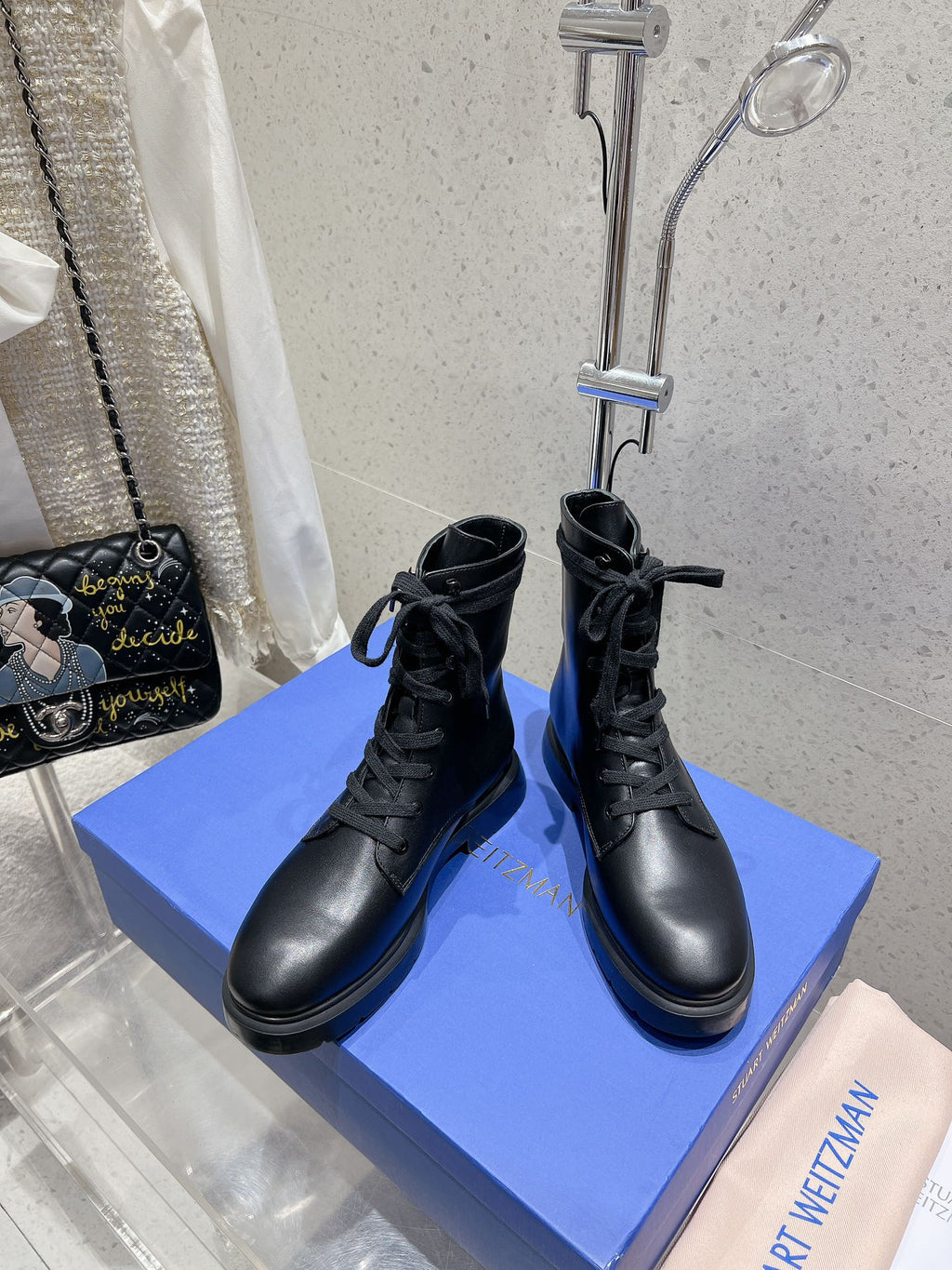 SW  Mckenzee Boot Black Leather 554363