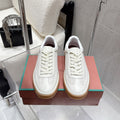 LP Tennis Walk Sneaker Off White Cowhide Cotton 513541