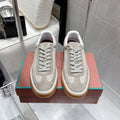 LP Tennis Walk Sneaker Light Grey Suede Cotton 513543