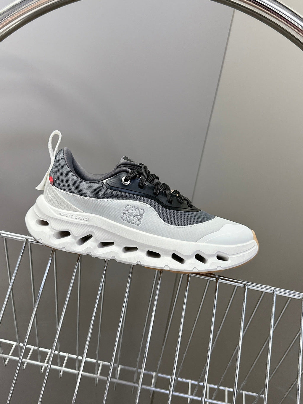 Loewe x On Cioudtilt Black Grey Sneaker Mesh Rubber