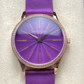 PATEK Calatrava 35mm Pink Gold Purple Dial