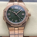 Alpine Eagle 41mm Pink Gold Green Dial