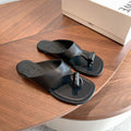 Loewe Toggle Sandals Black Leather 878017