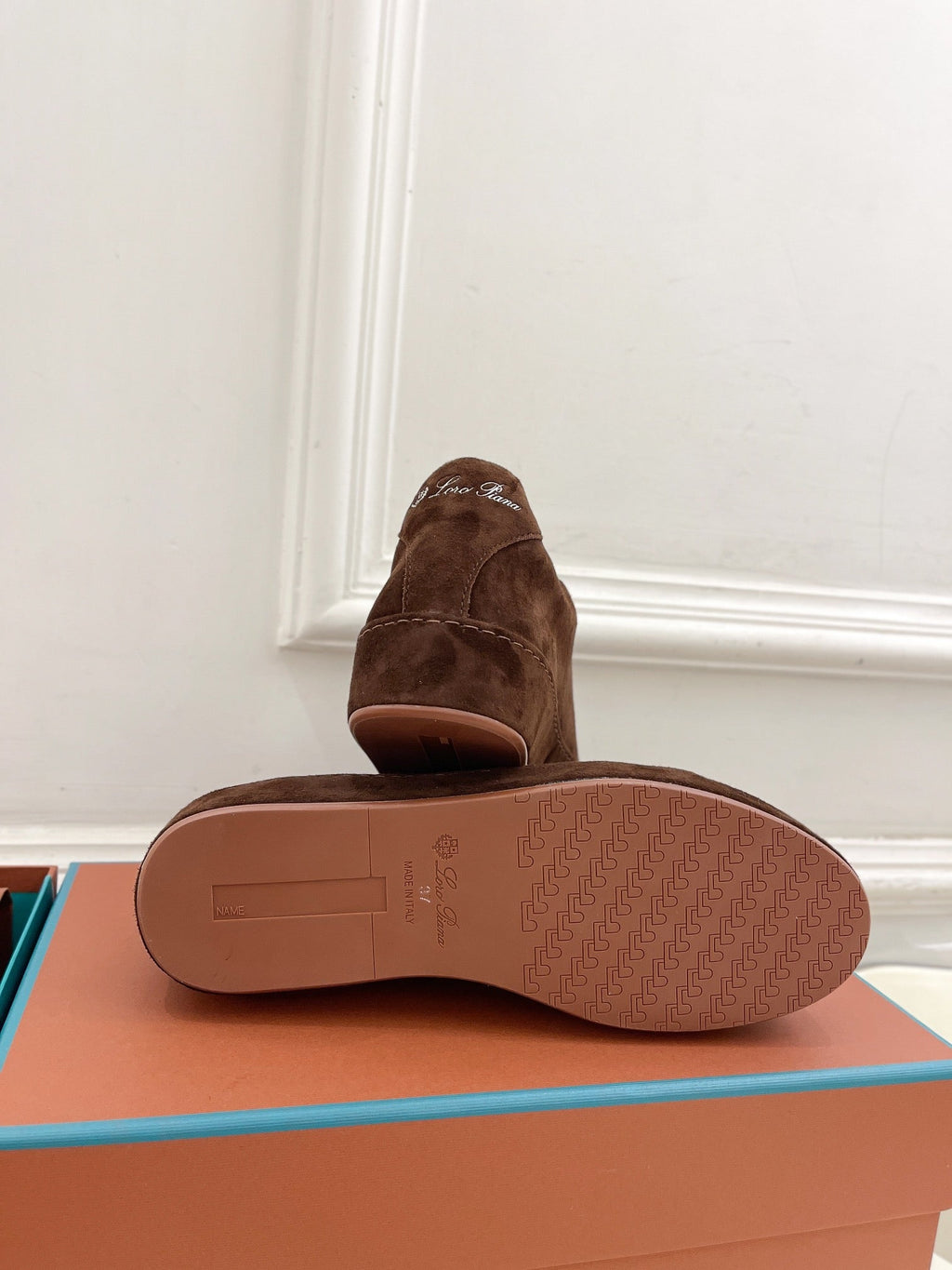 LP Nuage Sneaker In Brown Chocolate Suede  988291