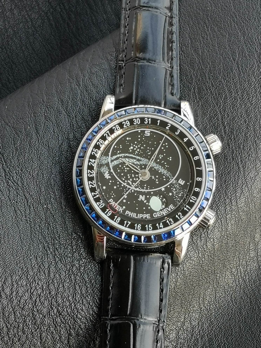 Patek Philippe Celestial Grand Complication 44mm Blue Gemstones Black Dial