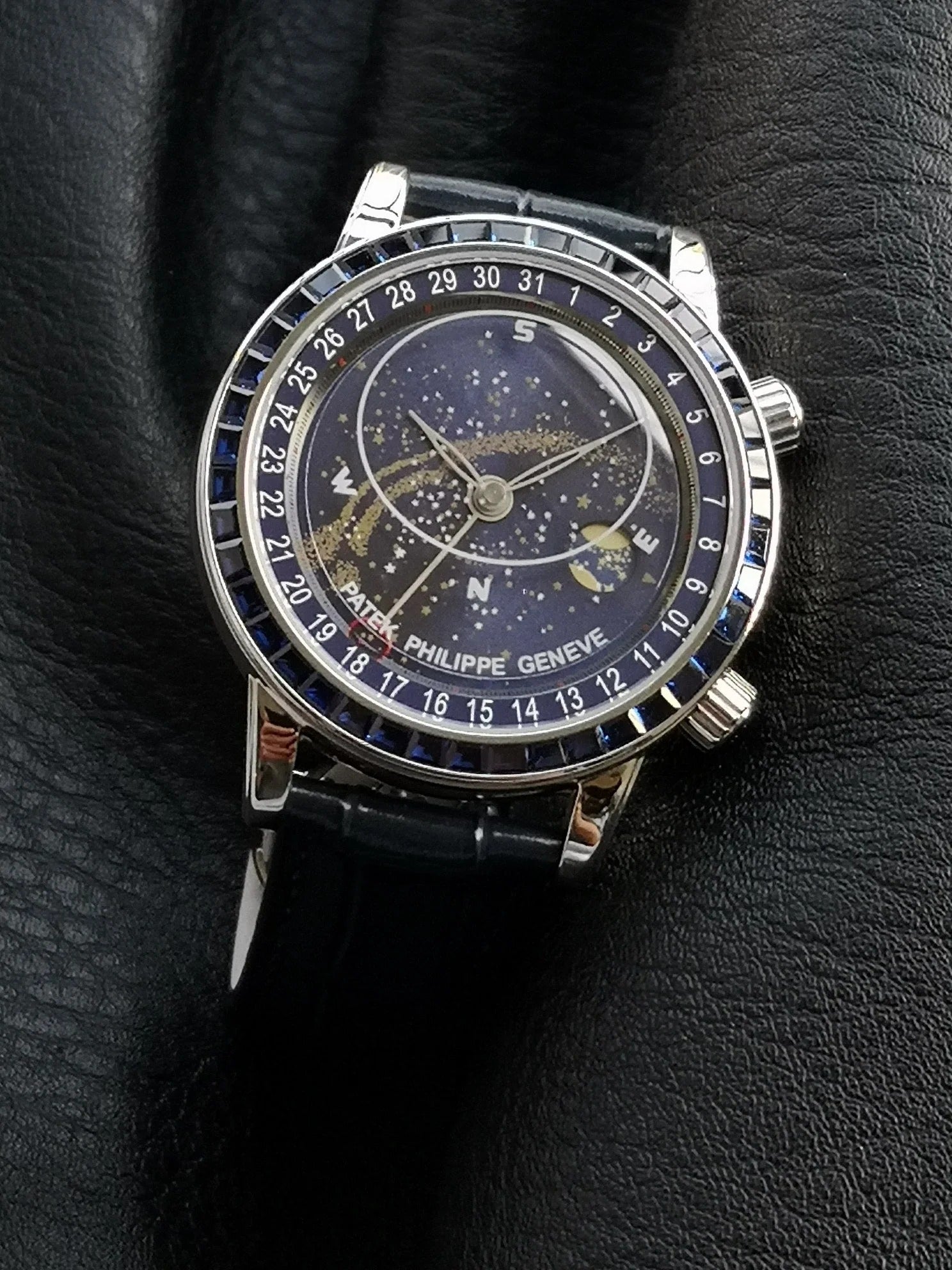 Patek Philippe Celestial Grand Complication 44mm Blue Gemstones Blue Dial