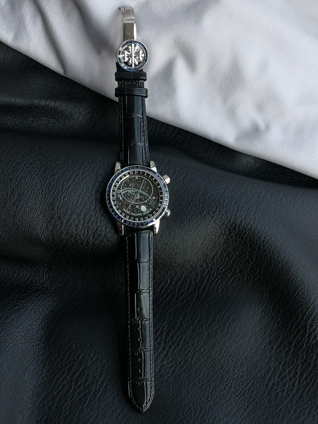 Patek Philippe Celestial Grand Complication 44mm Blue Gemstones Black Dial