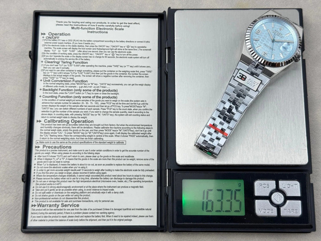 Rolex Land-Dweller Ice Blue Dial