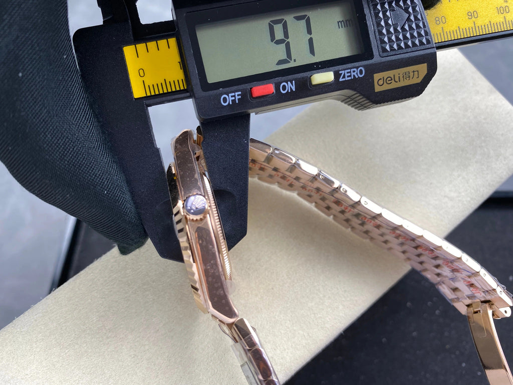 Rolex Land-Dweller Pink Gold White Dial