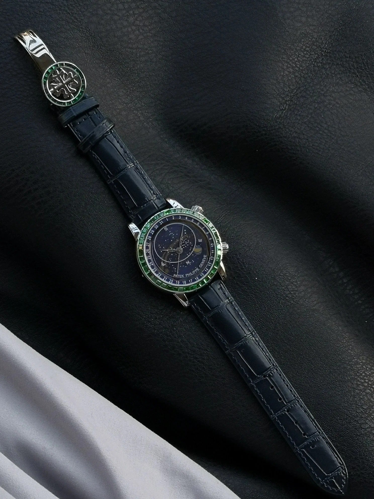 Patek Philippe Celestial Grand Complication 44mm Blue Gemstones Black Dial