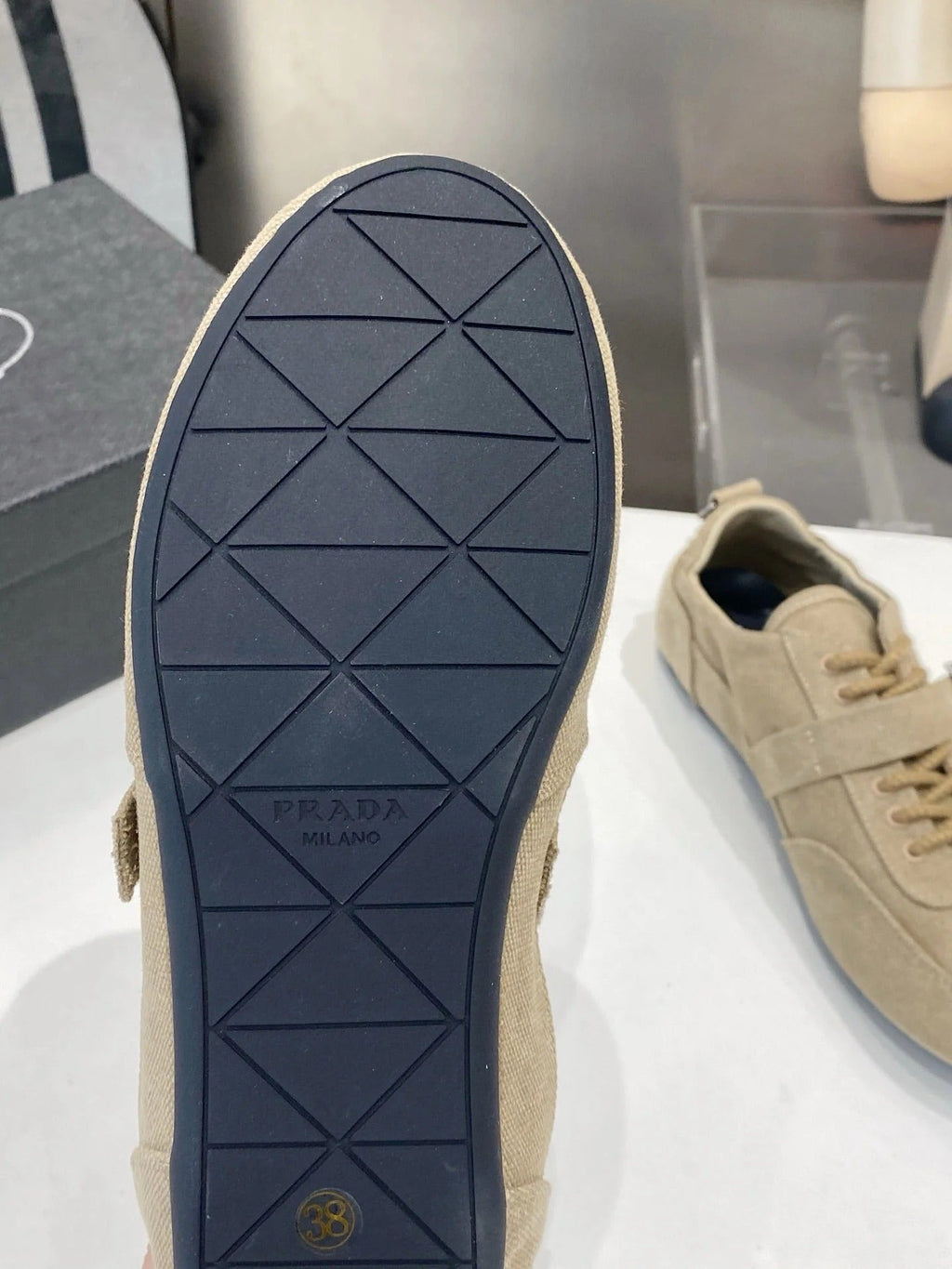 PRA 26S Casual Sneaker Beige Canvas 628553