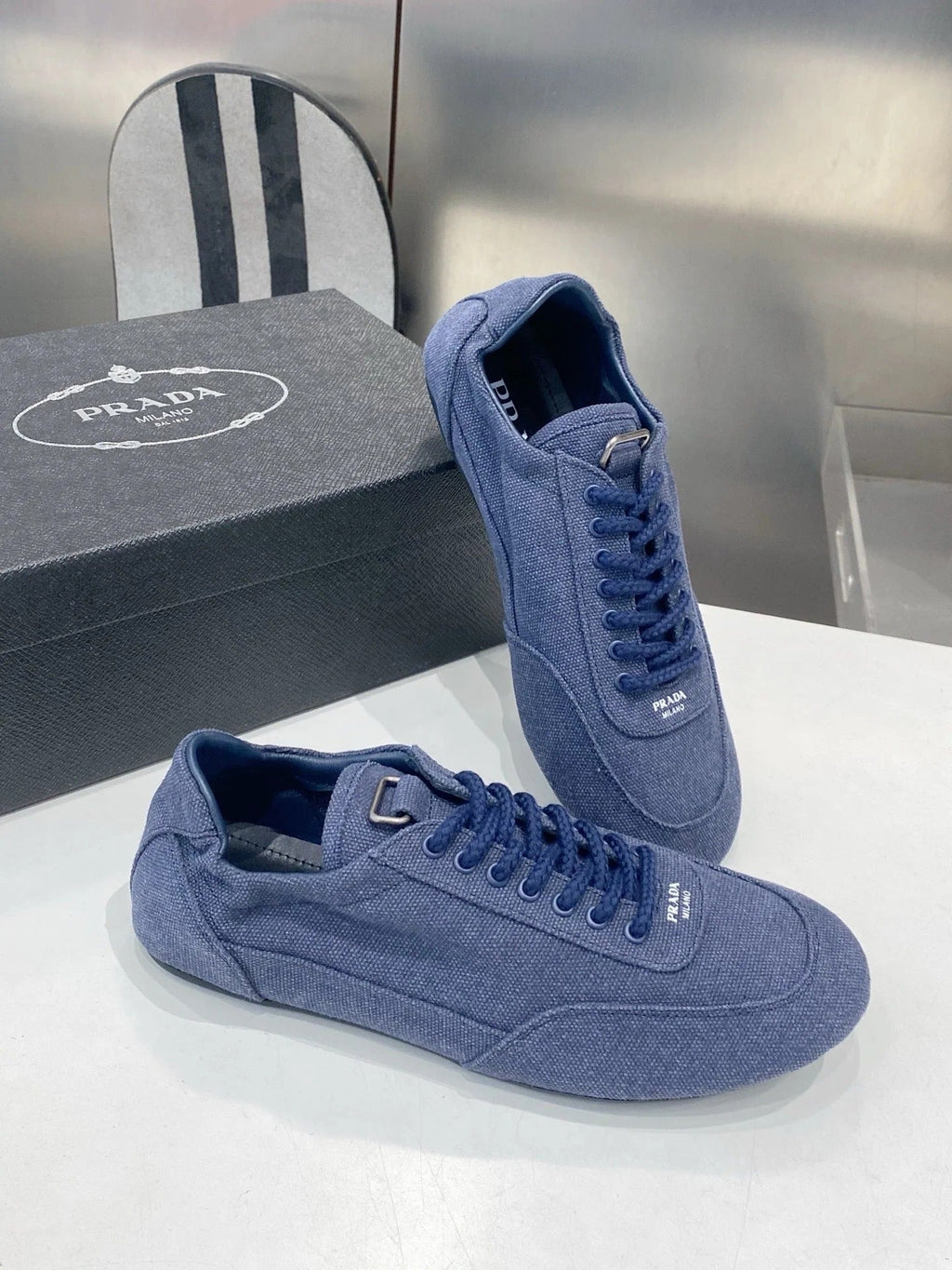PRA 26S Casual Sneaker Dark Blue Canvas 628551