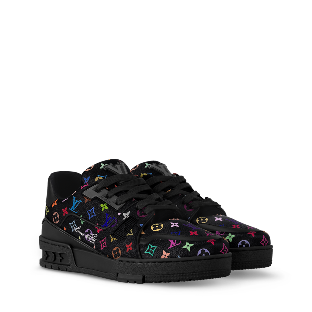 Louis Vuitton LV Trainer Sneaker Black 'Murakami 2025 Collection'