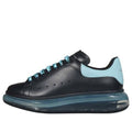 (WMNS) Alexander McQueen Oversized Sneakers 'Black Light Blue' 666893WHXMA1136 #