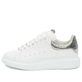 Alexander McQueen Oversized Sneaker 'White Silver Crocodile' 625162WHYBQ9071 #