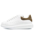 (WMNS) Alexander McQueen Oversized Sneaker 'White Khaki' 553770WHGP79256 #