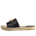 (WMNS) Gucci G Shoe 'Black Gold' 573028-BKO00-1000 #.