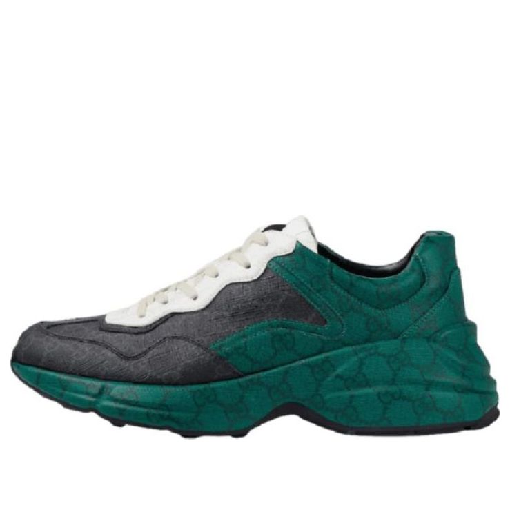 Gucci Rhyton GG Supreme Sneakers 'Green Black White' 746101-FAB4D-1059 #.
