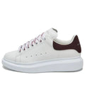 (WMNS) Alexander McQueen Oversized Sneaker 'White Dark Burgundy' 718139WIE988719 #