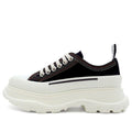 (WMNS) Alexander McQueen Tread Slick Lace Up Sneaker 'Denim Black' 657579W4L3M1355 #