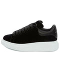 (WMNS) Alexander McQueen Oversized Sneaker 'Smooth Black' 553775W4FKT1000 #