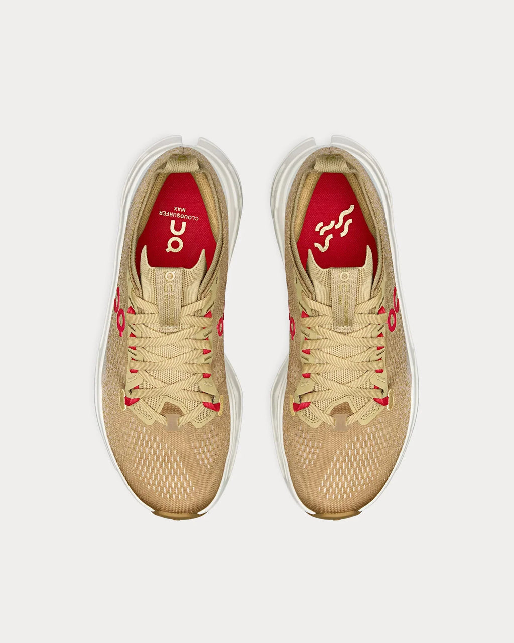 On â€?Cloudsurfer Max 'Year of the Horseâ€?Chai / Ivory Running Shoes