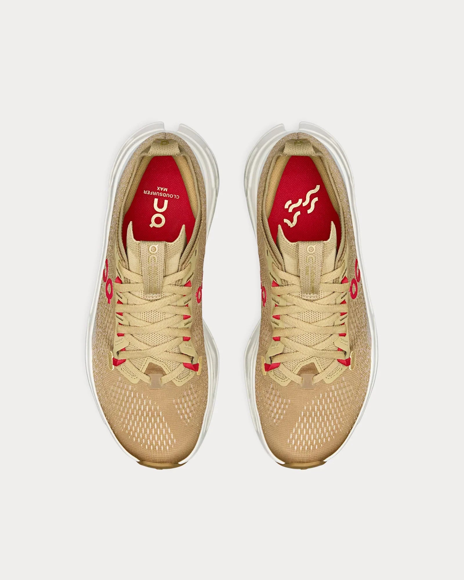 On â€?Cloudsurfer Max 'Year of the Horseâ€?Chai / Ivory Running Shoes