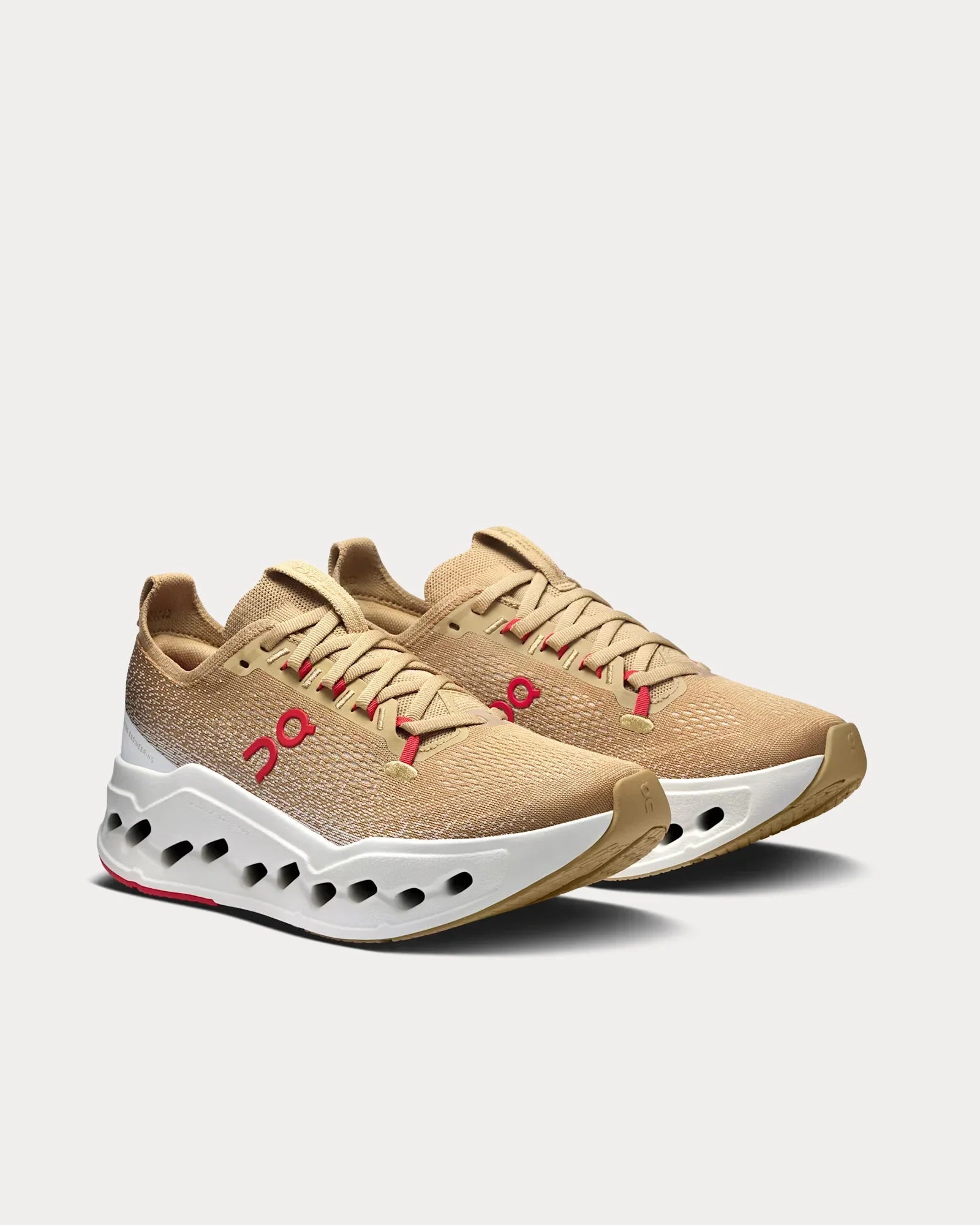 On â€?Cloudsurfer Max 'Year of the Horseâ€?Chai / Ivory Running Shoes