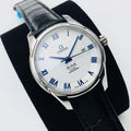 DEVILLE HOUR VISION CO-AXIAL WHITE DIAL LEATHER